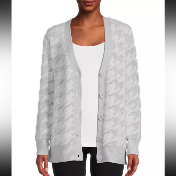 LAST PRICE🍒🤍 TIME & TRU long sleeve sweater cardigan 🌷 - Picture 5 of 12